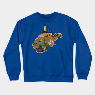 WV Landmarks Crewneck Sweatshirt